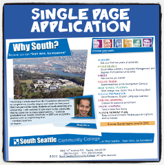 Why South? Single Page Application
